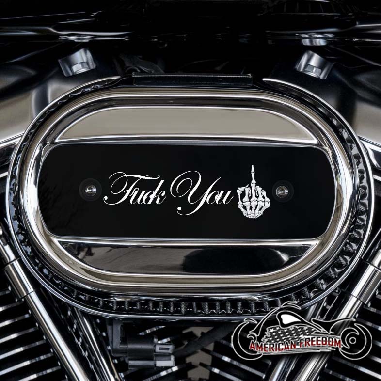 Harley Davidson M8 Ventilator Insert - F You